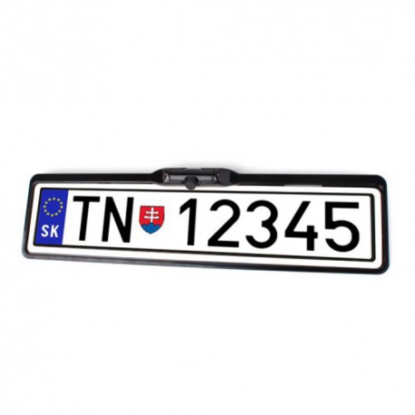 Univerzální přední kamera v podložce pro ev.číslo BC PLATE-F